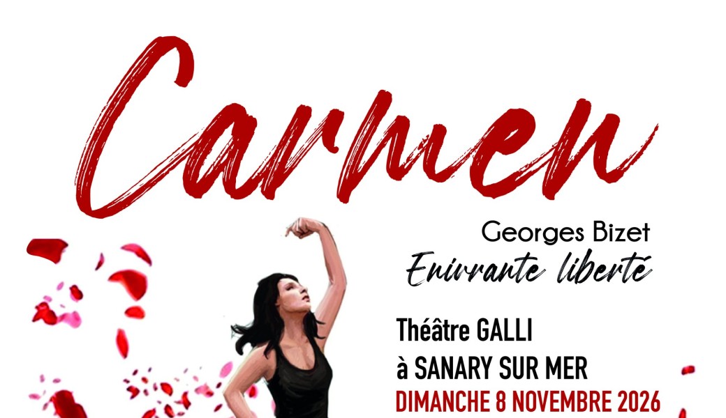 CARMEN au théätre Galli à SANARY SUR MER