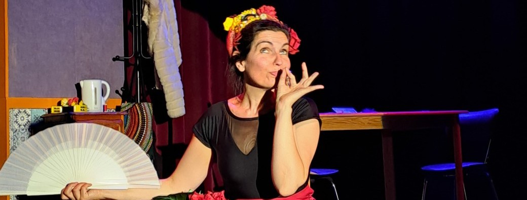 Carmen dans la cuisine