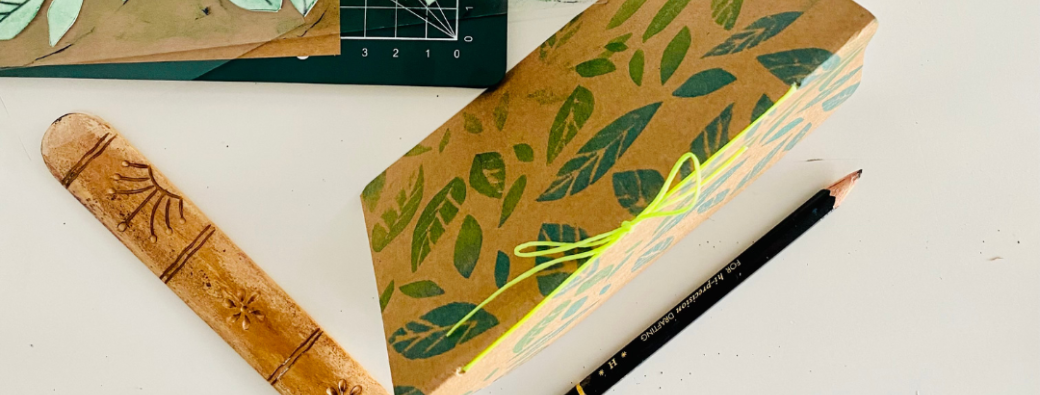 Mes petits carnets : impression et reliure artisanale (avec BlueVertSoul)