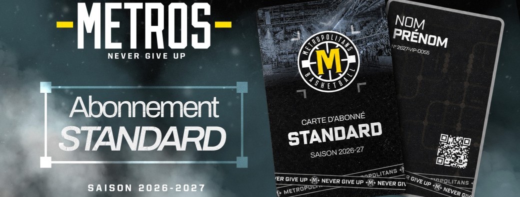 ABONNEMENT STANDARD EARLY BIRD (disponible jusqu'au 31/07/2026)