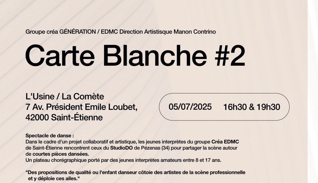 Carte Blanche #2