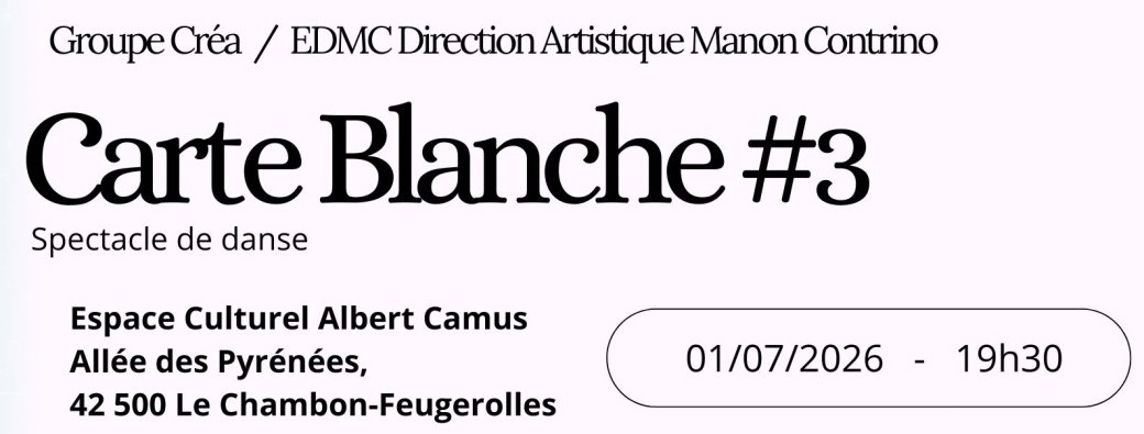 Carte Blanche #3
