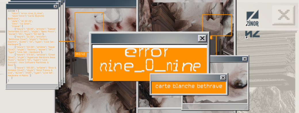 CARTE BLANCHE DJ BETHRAVE 