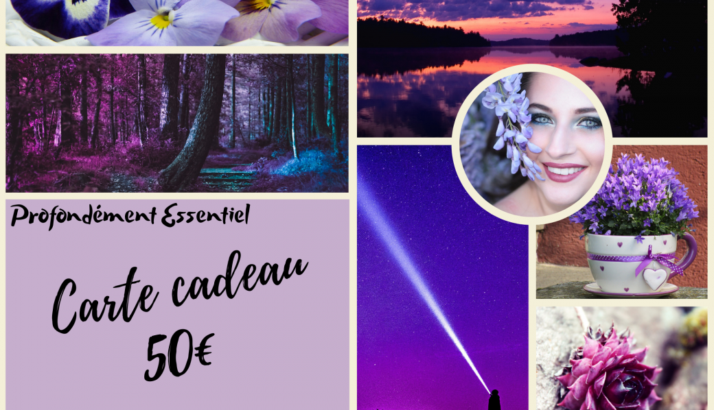 Carte Cadeau 50 euros séance suivi aroma