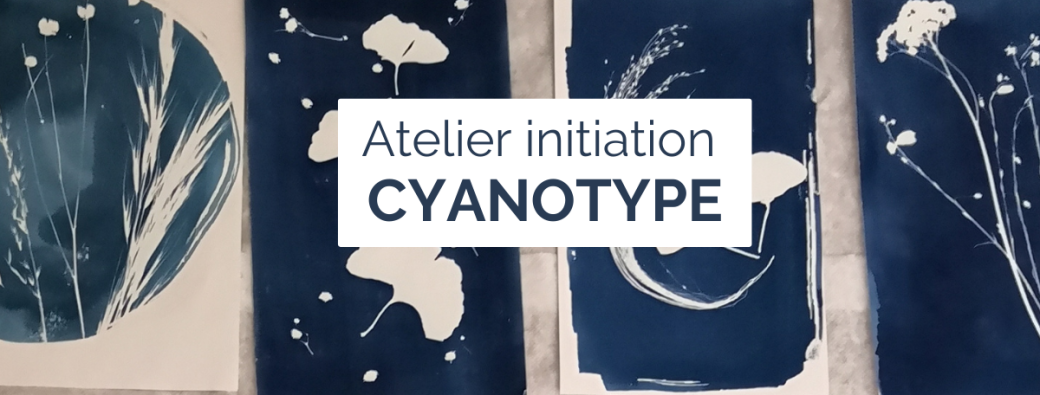 Carte Cadeau atelier  intitiation au Cyanotype