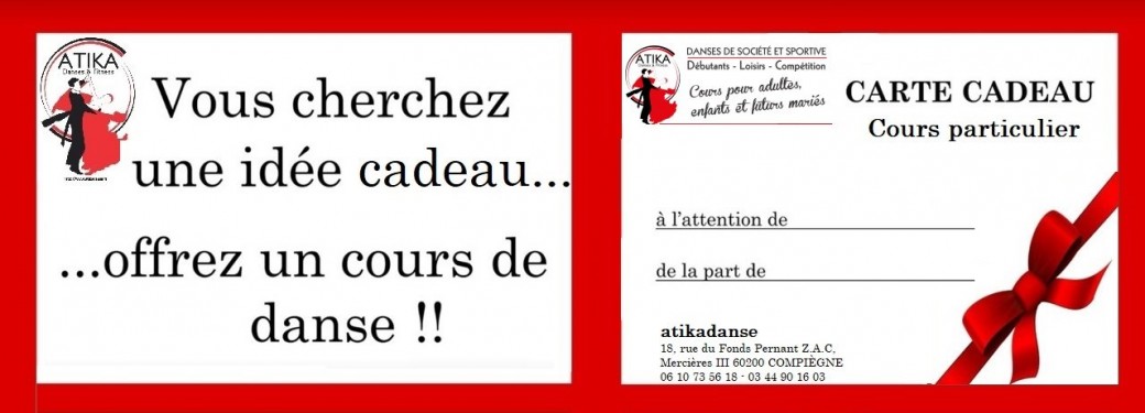 CARTE CADEAU ATIKA DANSE
