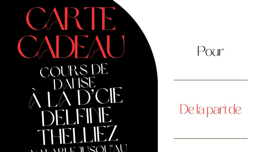 Carte cadeau D'Cie 