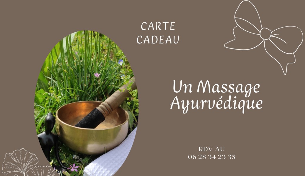 Carte Cadeau Massage Ayurvédique