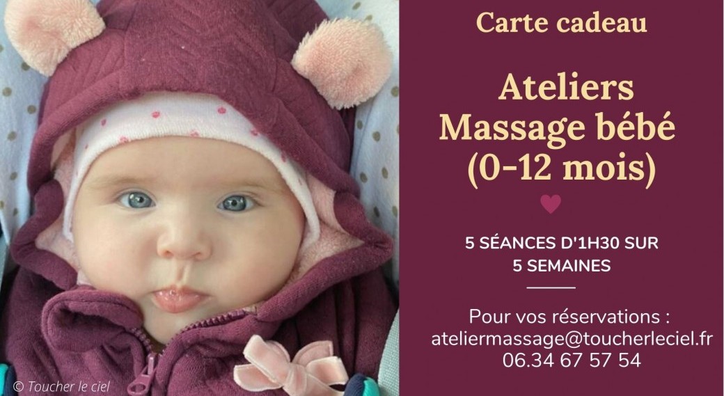 Ateliers Massage Bébé (0-12 mois) - Programme de 5 séances
