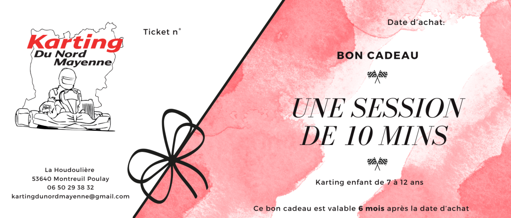 Carte cadeau - Karting du Nord Mayenne