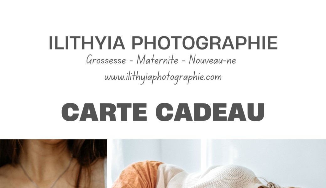 Carte cadeau -  Séance Nouveau-né