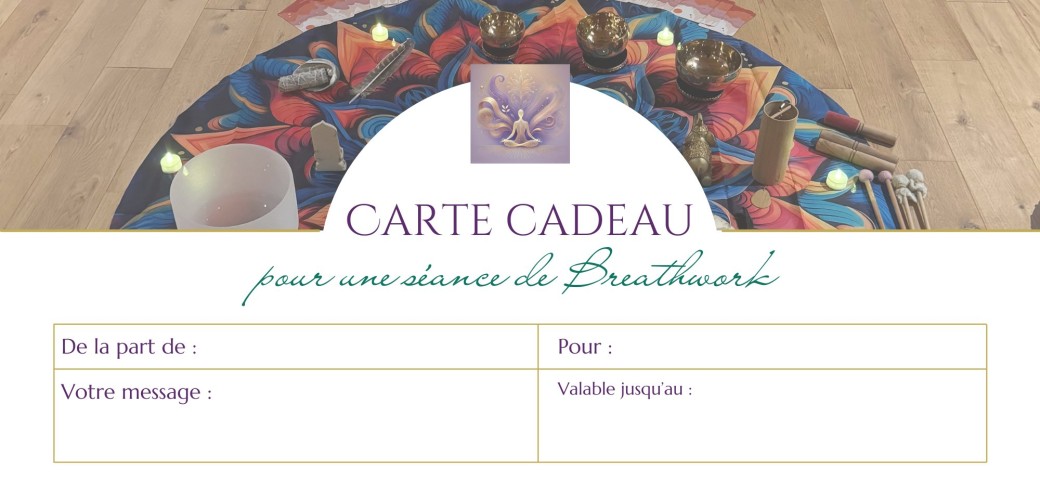 Carte Cadeau Breathwork