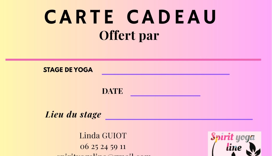 CARTE CADEAU