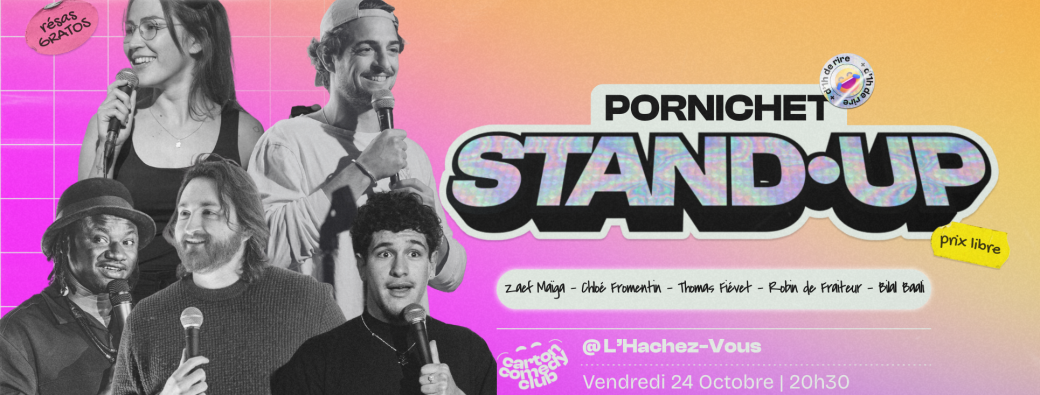 Carton Comedy Club @ L'Hachez-Vous (Pornichet - 44)