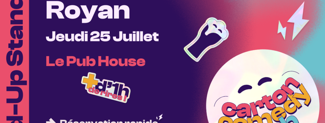Carton Comedy Night @ Pub House (Royan - 17)