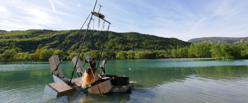 CASTELJALOUX (47) - Lac de Clarens - "Pagaille Navale"