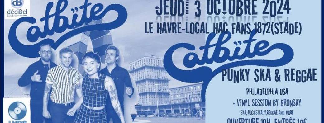 Catbite en live au local HAC FANS 