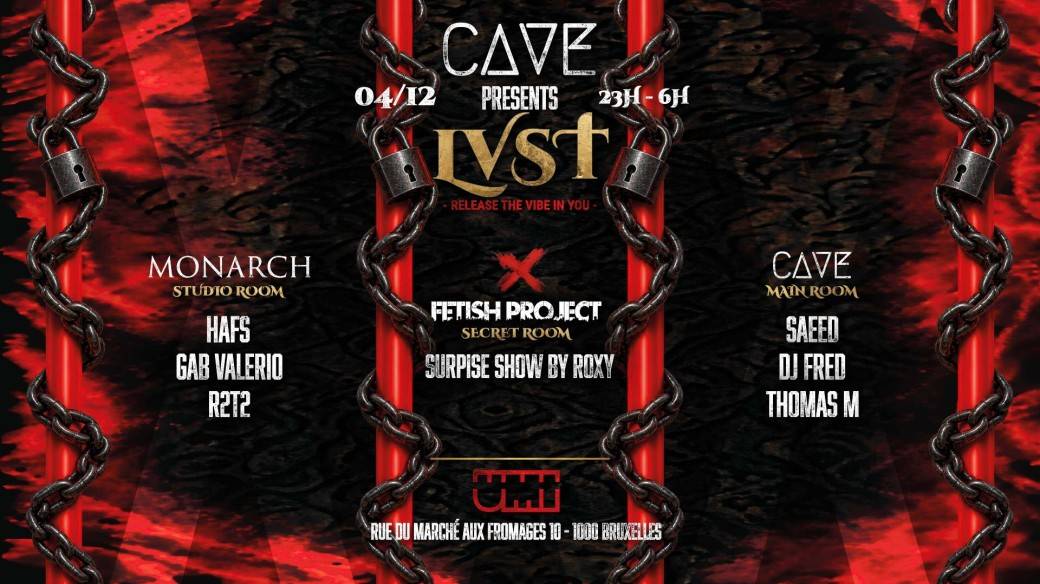 CAVE x Monarch x Fetish Project - LVST