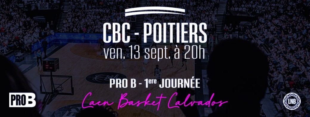 CBC - POITIERS - J1 PROB