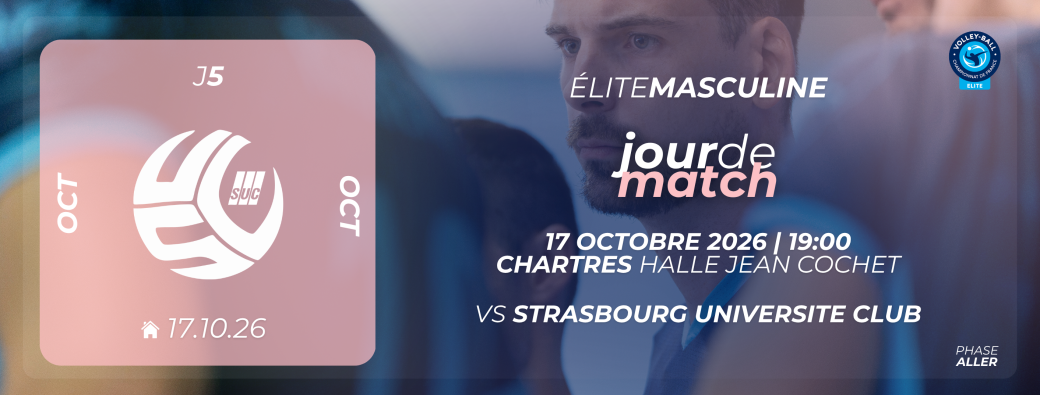 C'Chartres Volley - Strasbourg Université Club