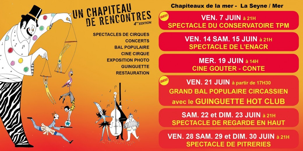 UN CHAPITEAU DE RENCONTRES