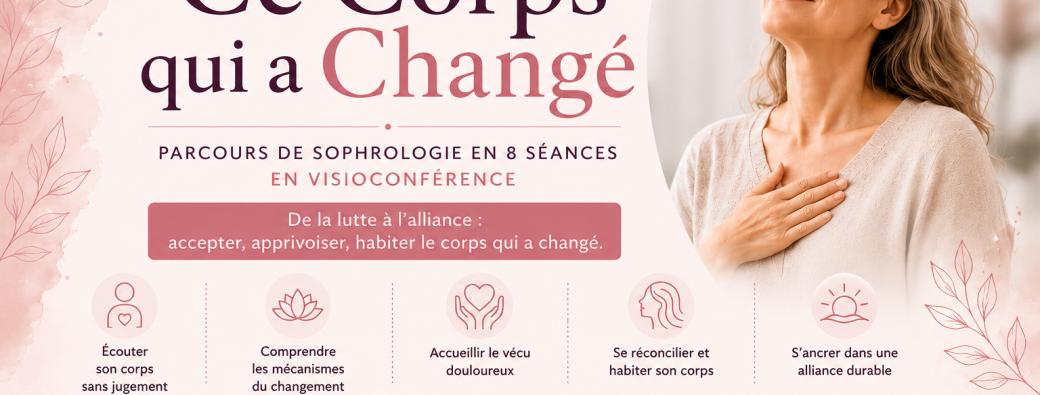 Ce Corps qui a Changé - Parcours de sophrologie en 8 séances (visioconférence)