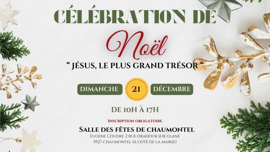 Célébration Noël 2025