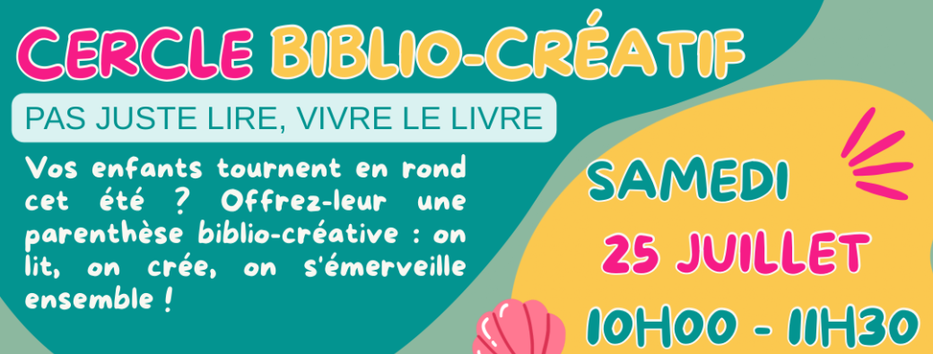 Cercle bibliocréatif Enfant 