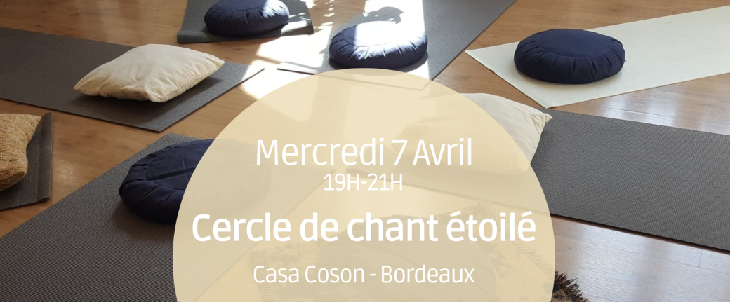 Cercle de chant étoilé