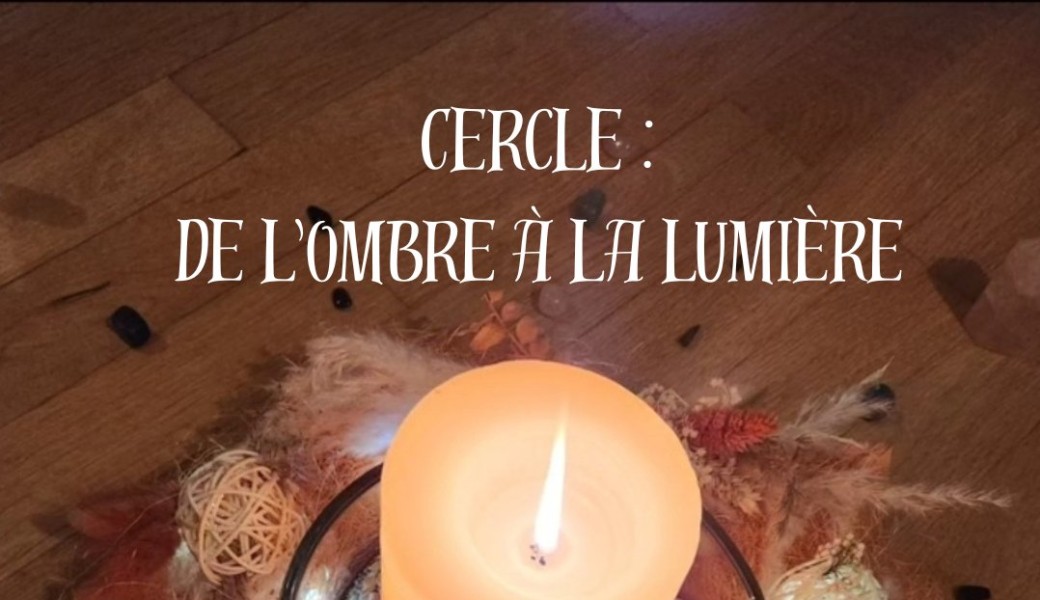 Cercle de l'ombre à la lumière