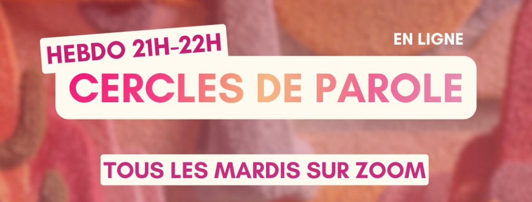 Cercle de parole en ligne