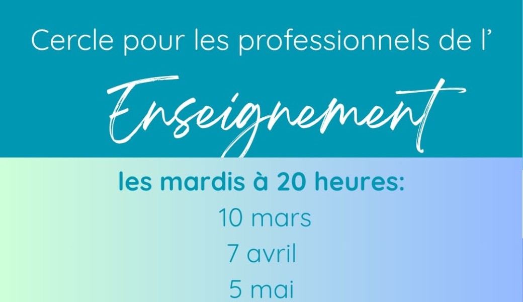 Enseignement Cercle de parole