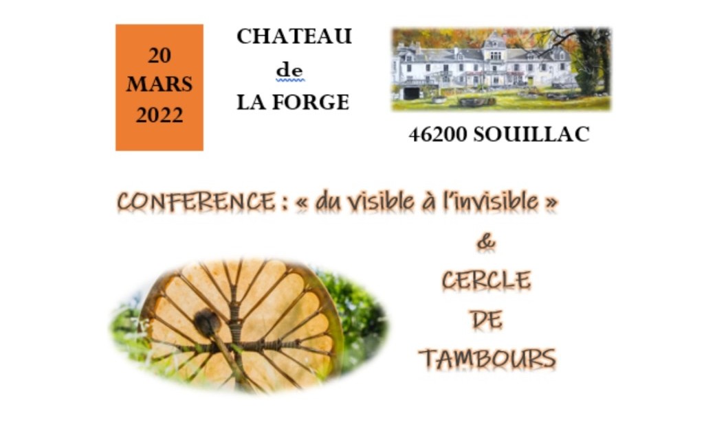  Cercle de tambours & Conférence "Du visible à l'invisible"