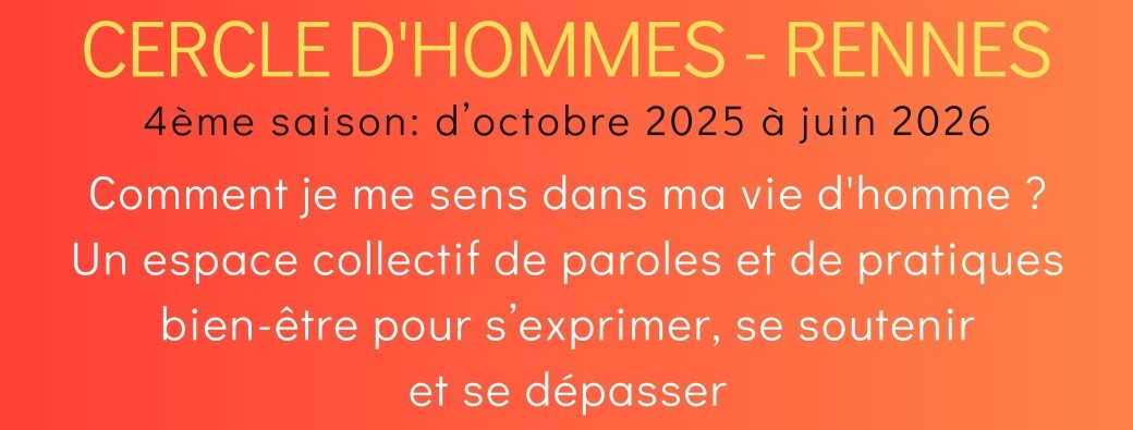 Cercle d'Hommes à Rennes 2025-2026