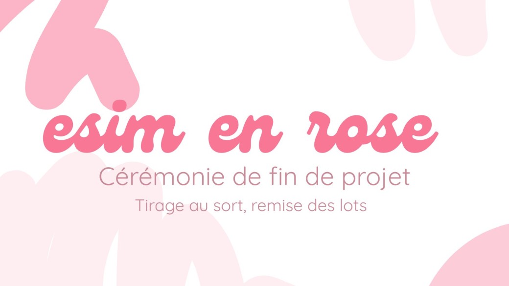 Cérémonie de clotûre - ESIM en ROSE
