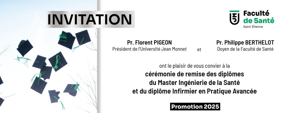 Cérémonie de remise de diplôme Master et IPA