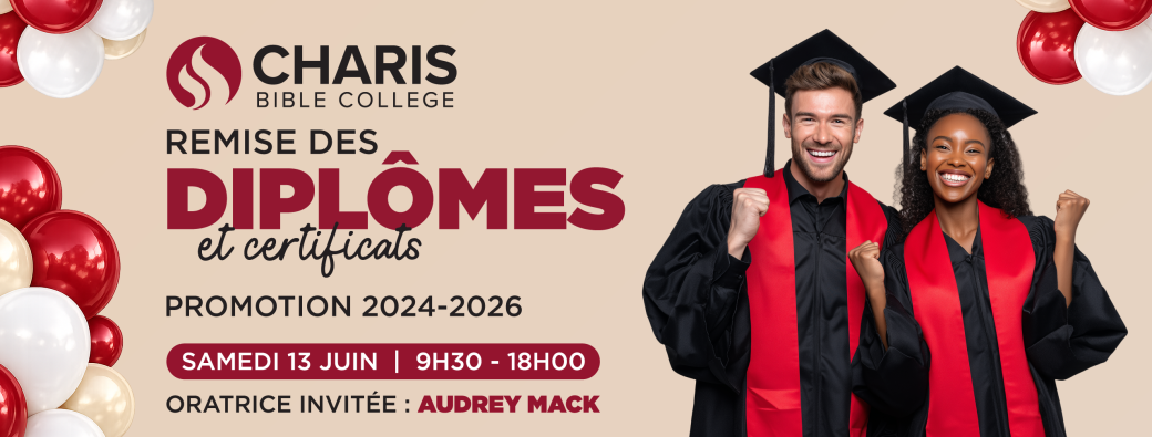 Cérémonie de remise des diplômes Charis
