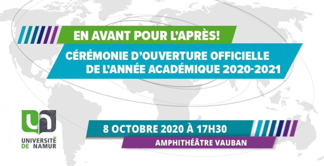Cérémonie officielle de rentrée académique 2020-2021
