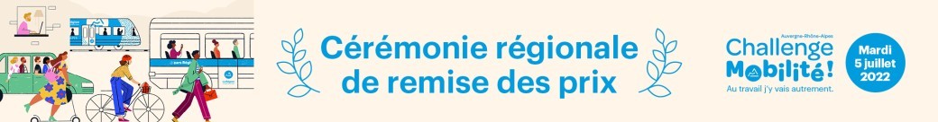 Cérémonie régionale Challenge Mobilité régional