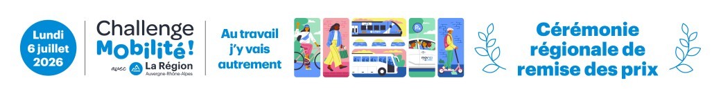 Cérémonie régionale Challenge Mobilité
