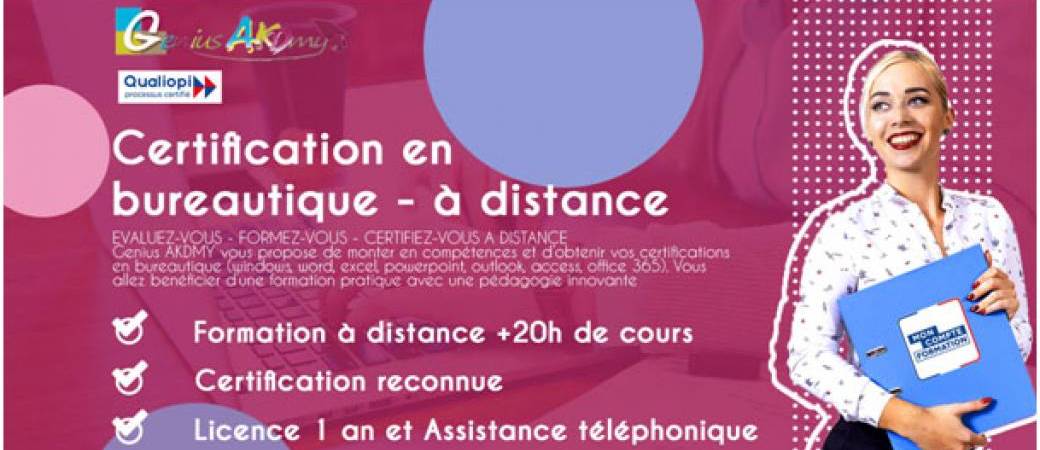 Certification Bureautique