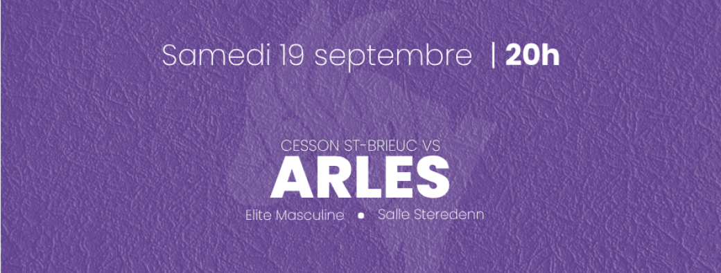 [ELITE MASCULINE] - Cesson Volley vs Arles
