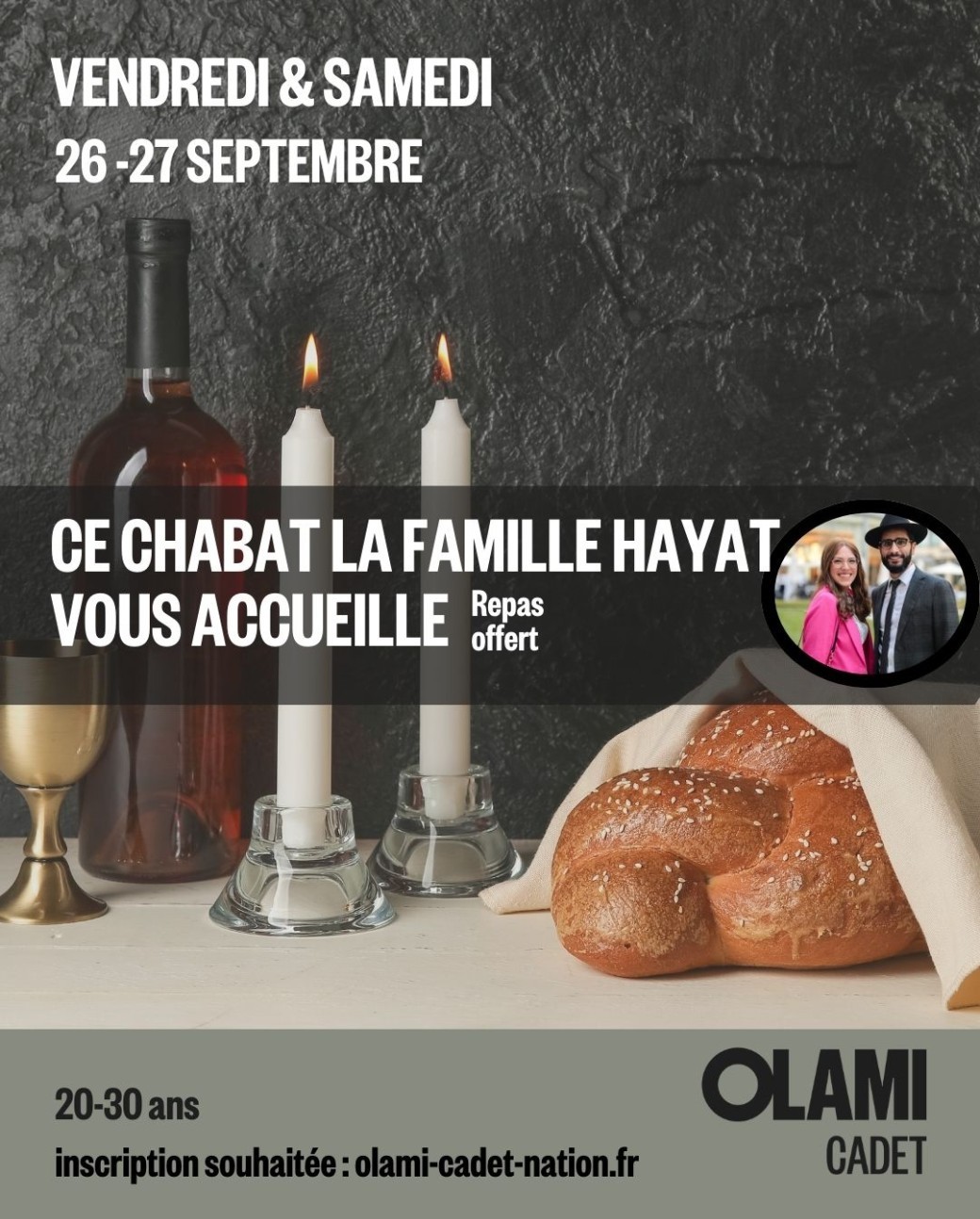 Chabat avec les Hayat - 26/09