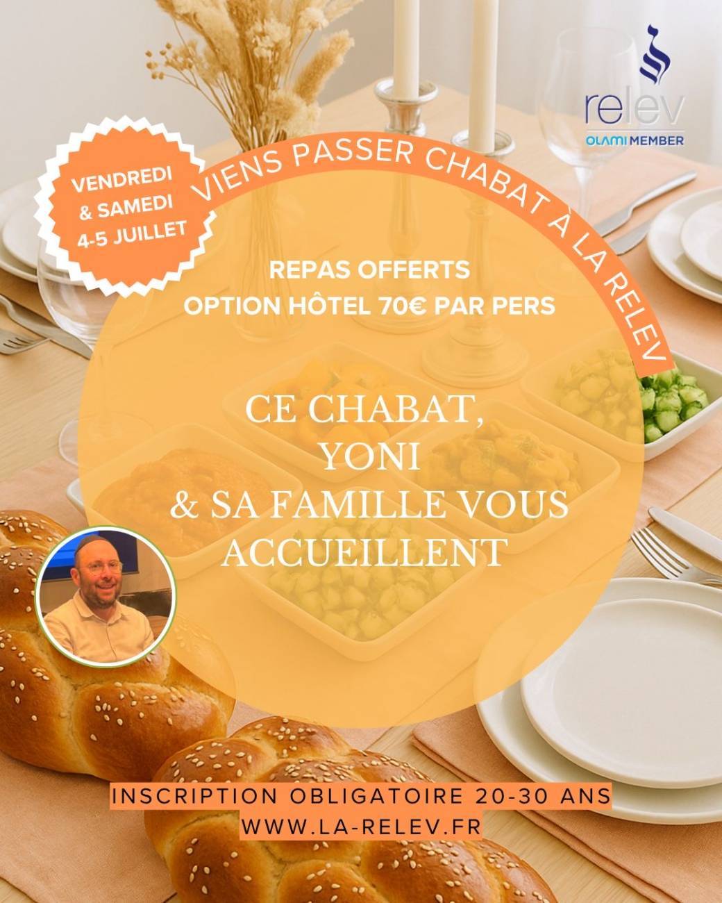 Chabat avec Yoni & sa famille 