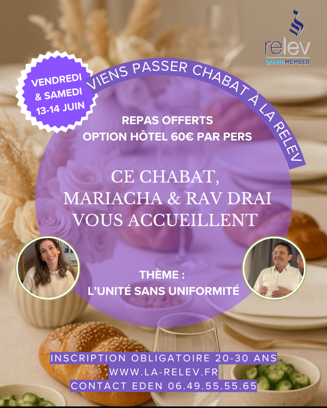 Chabat Mariacha & Rav Drai