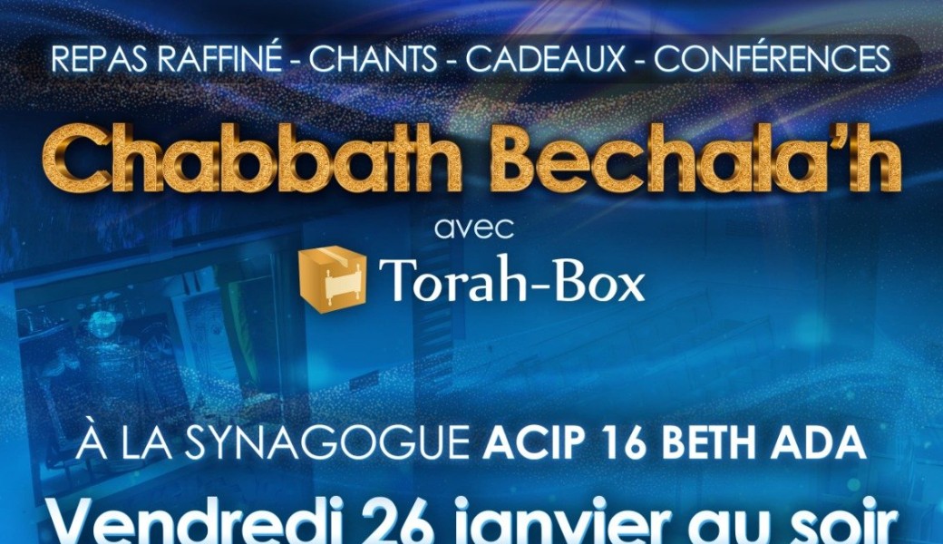 Chabbath communautaire Torah-Box à l'ACIP 16 Beth Ada