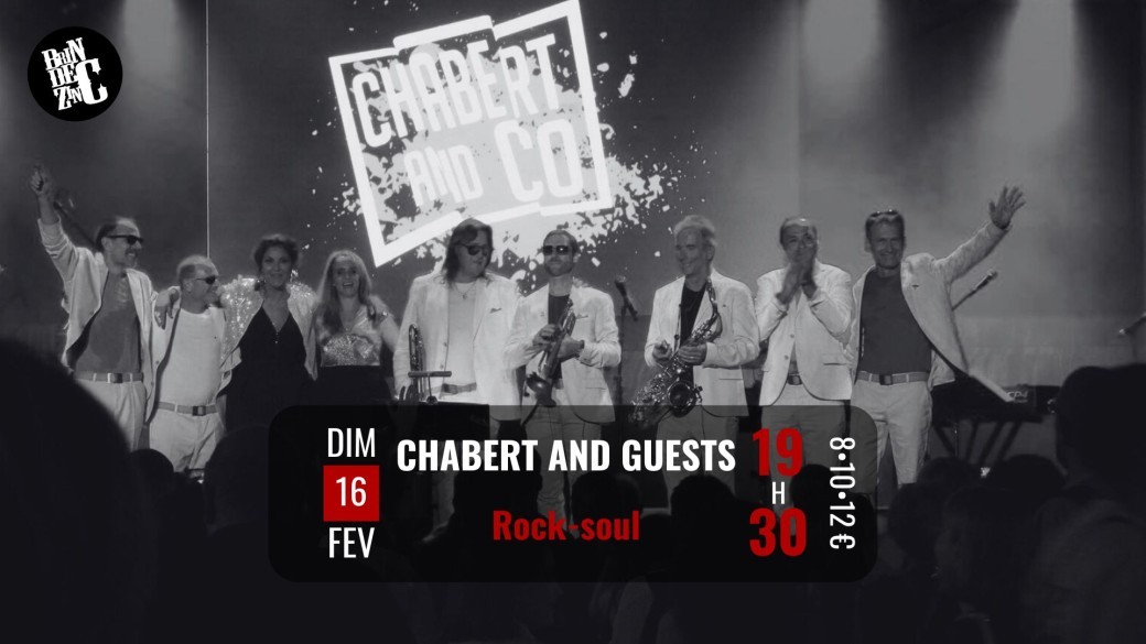 CHABERT AND GUESTS (Rock-soul)