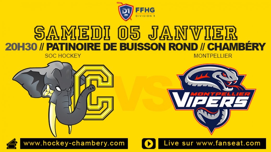 [Chambéry/Montpellier] Championnat D1 - Saison 2018/2019