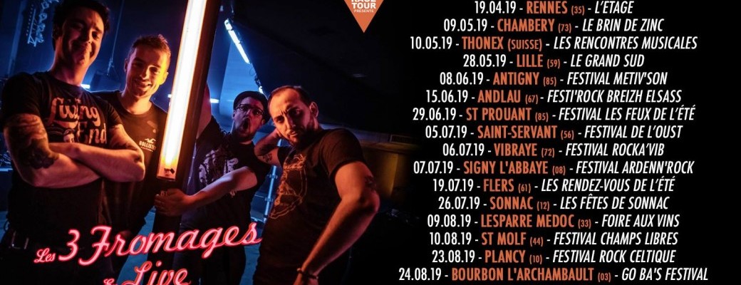 Chambery(73) / Les 3 Fromages (Rock'n Drôle)