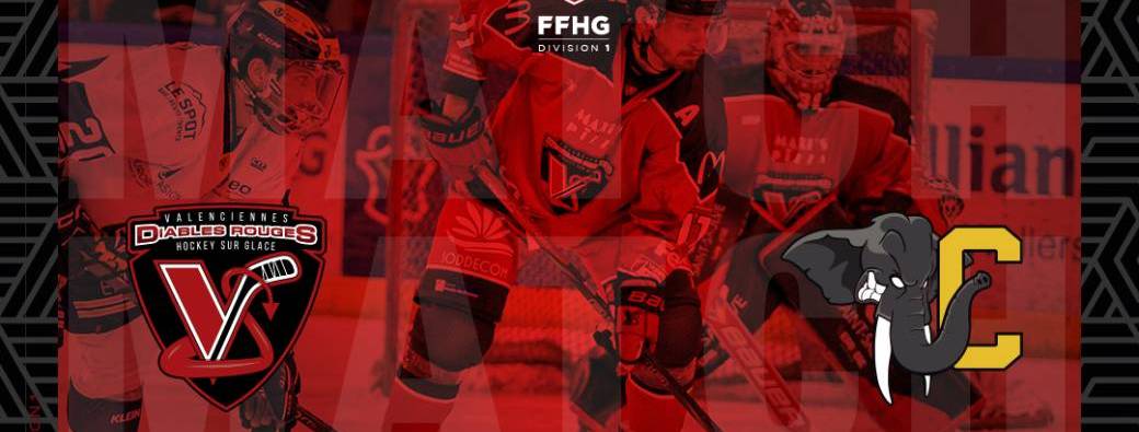 Championnat D1 Diables Rouges VS Chambery